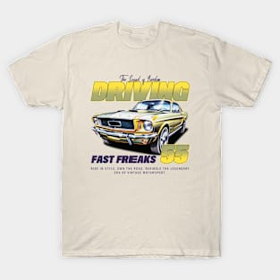 Classic Cars Drive Fast T-Shirt